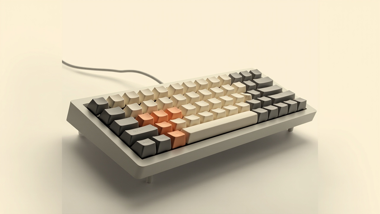 This great retro-inspired keyboard now comes preassembled